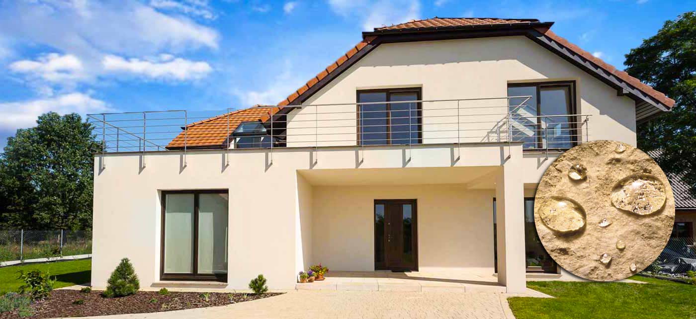 Hydrofuge Façade : coloré ou incolore permet de protéger contre les intempéries. Nous intervenons Sur Liège en Belgique - HV Toiture Façade Liège